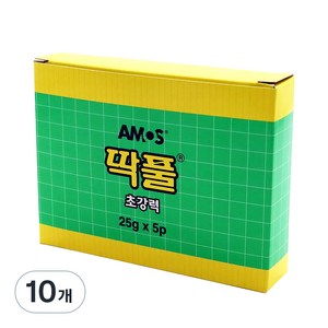 아모스 초강력 딱풀, 25g, 10개