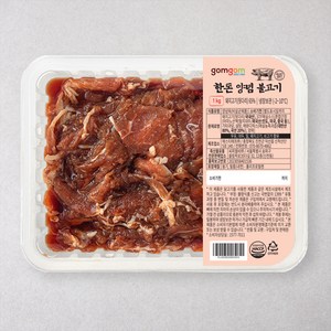 곰곰 한돈 양념 불고기, 1kg, 1개