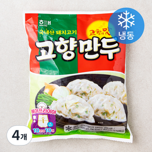 해태제과 고향만두 (냉동), 820g, 4개