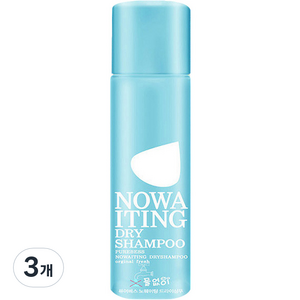 퓨어베스 노웨이팅 프레쉬 드라이샴푸 프레쉬향, 200ml, 3개