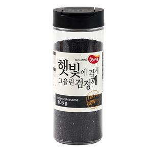 햇님마을 햇빛에 검게 그을린 검정깨, 105g, 1개