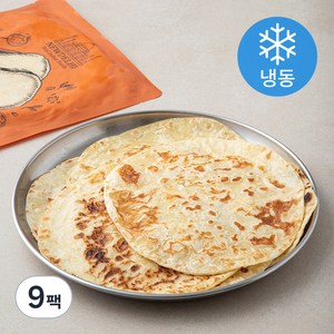 뉴델리인디안푸드 버터난 (냉동), 9팩, 180g