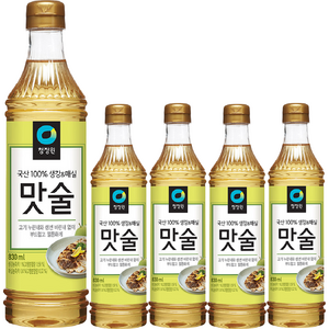 청정원 맛술, 830ml, 5개