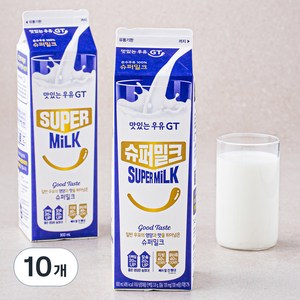 남양유업 맛있는우유GT 슈퍼밀크, 900ml, 10개