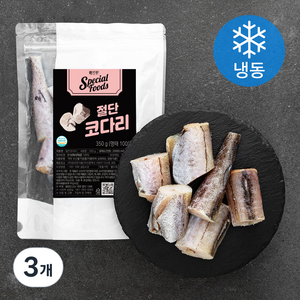 절단 코다리 (냉동), 350g, 3개