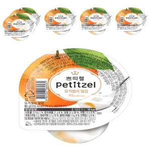 쁘띠첼 요거젤리 밀감, 90g, 6개
