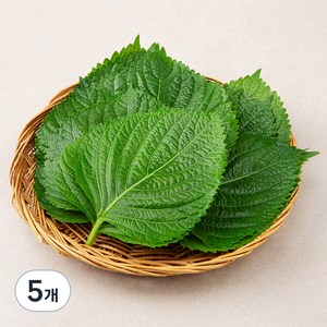 GAP인증 밀양 깻잎, 30g, 5팩