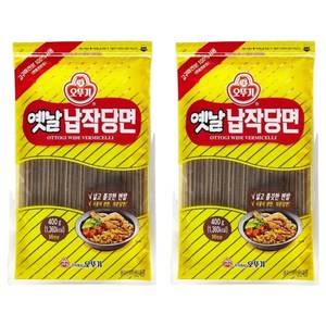 오뚜기옛날 납작당면, 400g, 2개