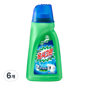 옥시크린 액체형 표백제, 1.4L, 6개