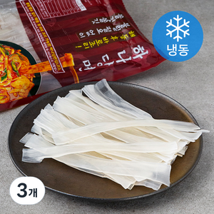 불릴 필요 없는 넓적 하나당면 (냉동), 1kg, 3개