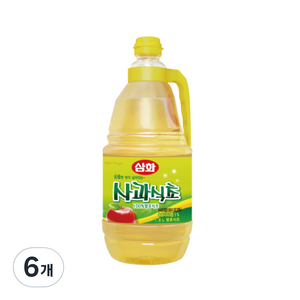 [삼화] 사과식초, 1.8L, 6개