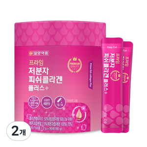 일양약품 프라임 저분자 피쉬 콜라겐 90p, 2개, 180g