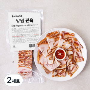 자연에찬 양념편육 150g + 새우젓 15g 세트, 2세트