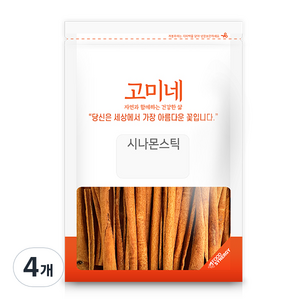 고미네 시나몬 스틱, 300g, 4개