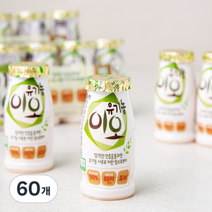 남양이오 유기가공식품인증 요구르트, 80ml, 60개