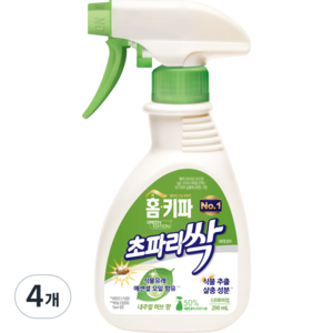 홈키파 초파리싹 내츄럴 알파, 290ml, 4개