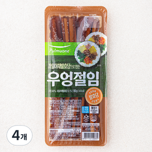 풀무원 과일야채발효당으로 만든 우엉절임, 180g, 4개