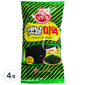 오뚜기 옛날 미역, 100g, 4개