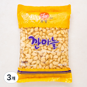 동보식품 절임 깐마늘, 4kg, 3개