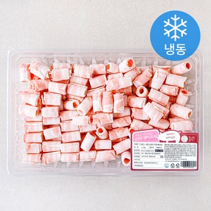 푸드랩플러스 스페인산 돌돌말이 무연골 대패 삼겹살 (냉동), 1kg, 1개