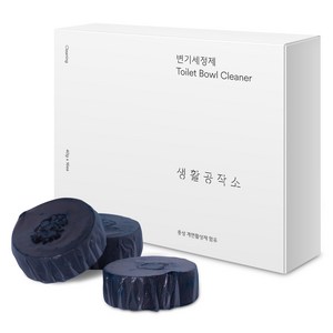 생활공작소 변기 세정제 16p, 640g, 1개