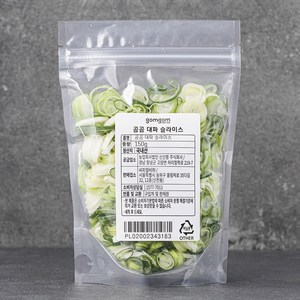 대파 슬라이스, 150g, 1개