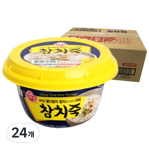 오뚜기 참치죽, 285g, 24개