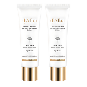 [비건뷰티] 달바 화이트 트러플 더블 모이스처 크림, 60ml, 2개