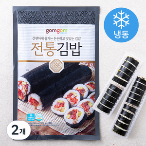 곰곰 전통김밥, 500g, 2개