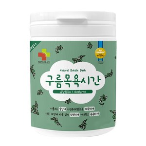 미스플러스 구름목욕시간 유아 입욕제 유칼립투스향, 500g, 1개