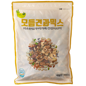 미소한입 모듬견과믹스넛, 1kg, 1개