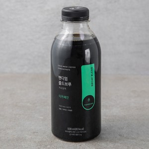 핸디엄 콜드브루 커피원액 디카페인 DECAF BLEND, 500ml, 1개