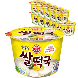 오뚜기옛날 쌀떡국, 166.6g, 12개