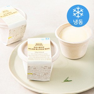 리코키친 생우유 부드러운 마스카포네 젤라또 (냉동), 100g, 3개