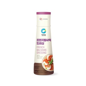 청정원 프렌치 발사믹 드레싱, 325g, 3개