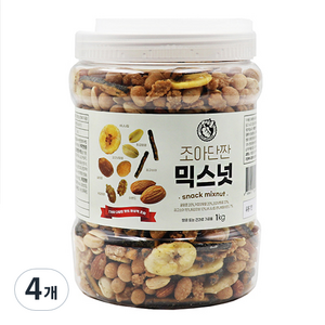 너츠브라더 조아 단짠 믹스넛, 1kg, 4개