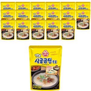 오뚜기옛날 사골곰탕 국물, 500g, 18개