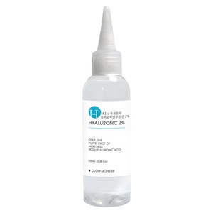 [비건뷰티] 글로우몬스터 3Kda 극저분자 올리고 히알루론산 2% 원액 토너, 100ml, 1개