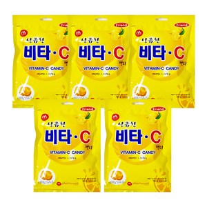 상큼한 비타C캔디, 80g, 5개