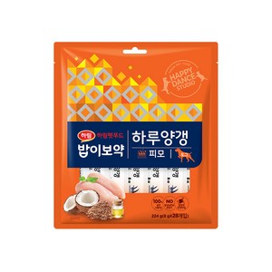 밥이보약 DOG 하루양갱 관절 짜먹는 간식, 닭고기, 224g, 1개