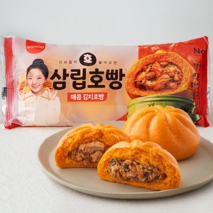 삼립 매콤 김치호빵 3개입, 285g, 1개