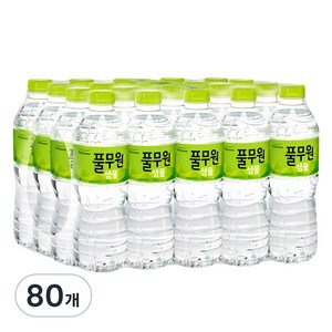 풀무원샘물, 500ml, 80개