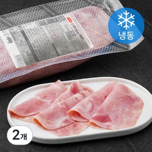 에쓰푸드 블랙라벨햄 (냉동), 1kg, 2개