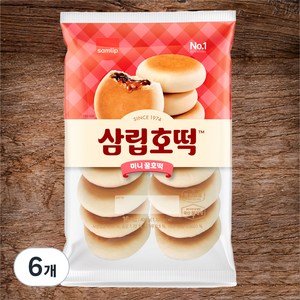 삼립 미니 꿀호떡, 400g, 6개