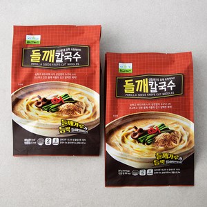 칠갑농산 들깨 칼국수 2인분, 387g, 2개