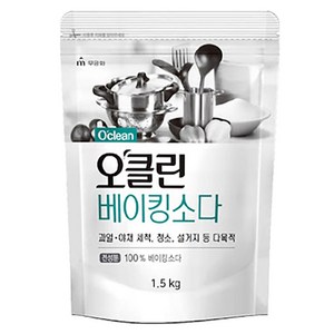 오클린 베이킹소다 리필, 1.5kg, 1개