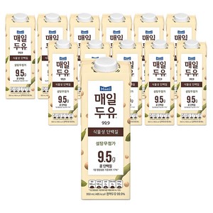 매일두유 99.9, 950ml, 12개