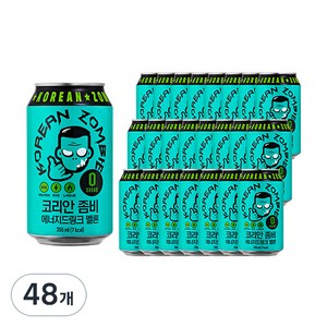 코리안좀비 정찬성 에너지드링크 멜론, 355ml, 48개