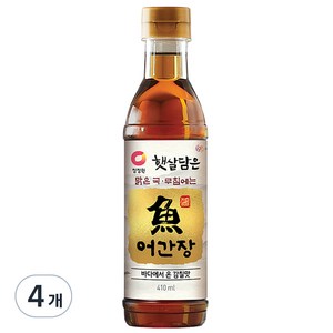 햇살담은 어간장, 4개, 410ml