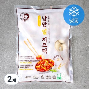 낭만부라더 낭만 밀 치즈떡 (냉동), 600g, 2개